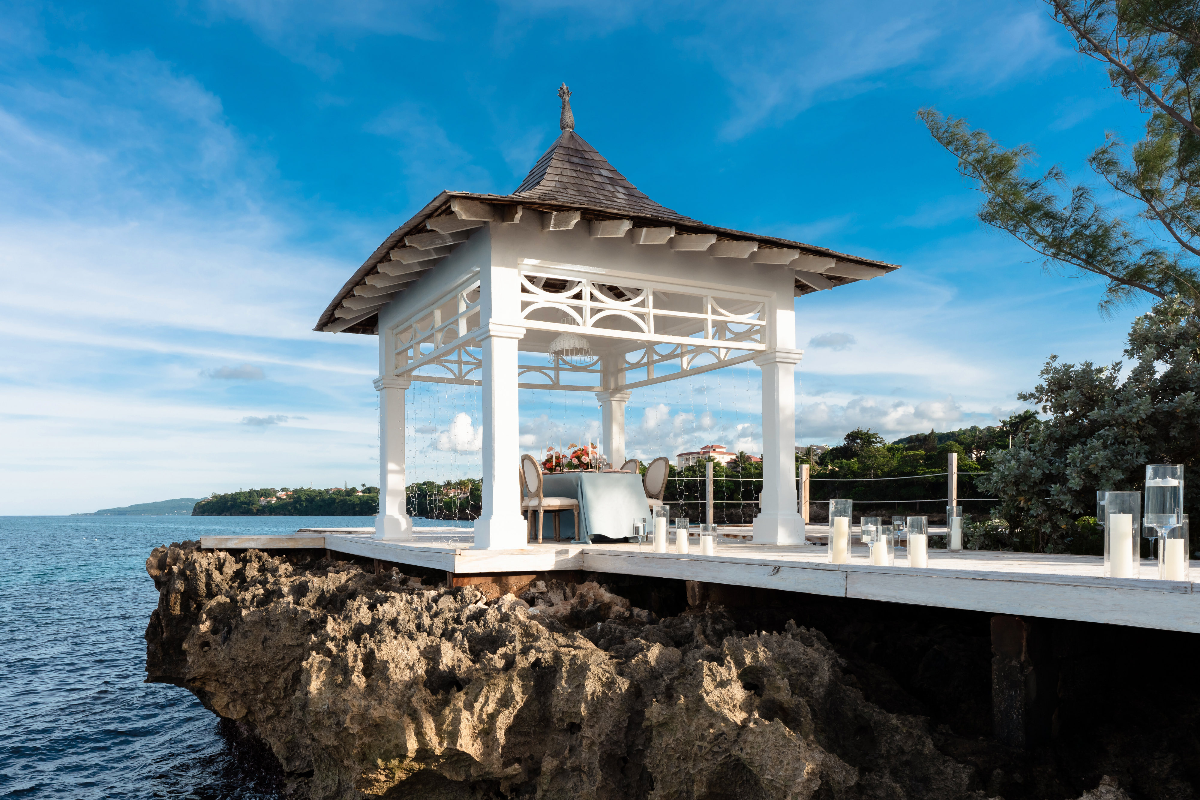 Couples Tower Isle gazebo