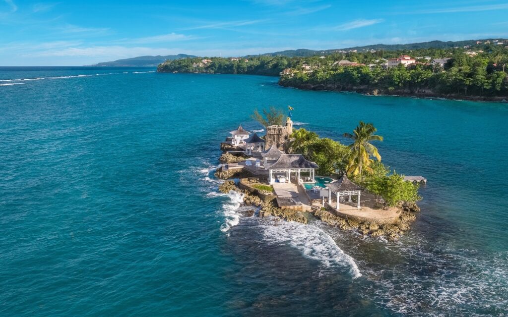 Top view of the Couples Tower Isle